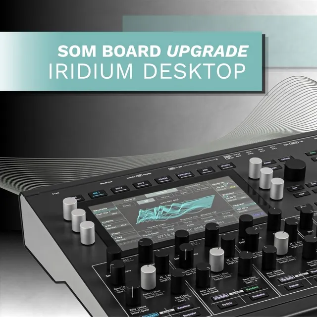 waldorf-music-iridium-desktop-som-board-upgrade-frais-de-pr-commande-place-file- image 1