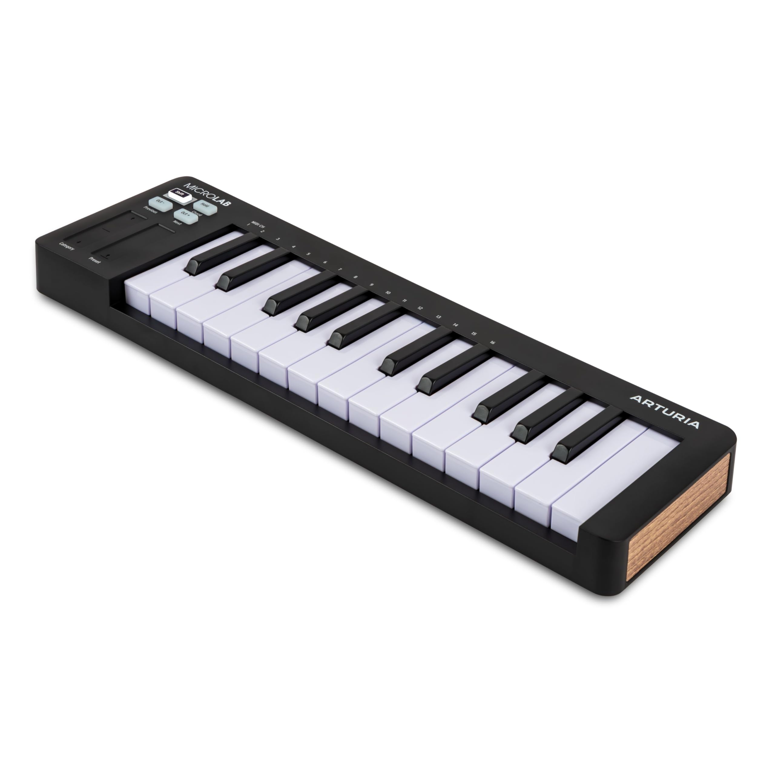 arturia-microlab-mk3-contr-leur-midi-25-touches-noir image 4