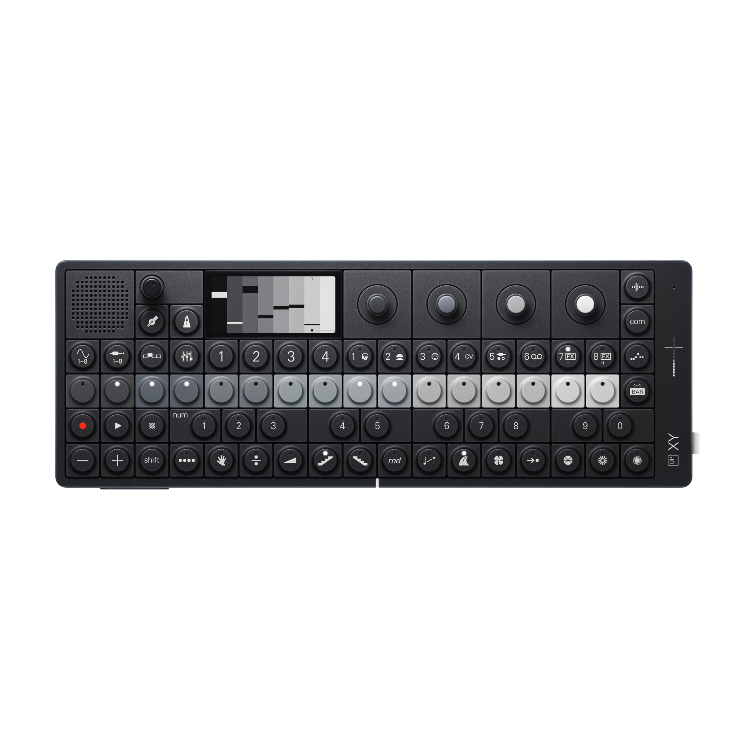 teenage-engineering-op-xy-synth-tiseur-chantillonneur-s-quenceur-64-pas-noir image 1