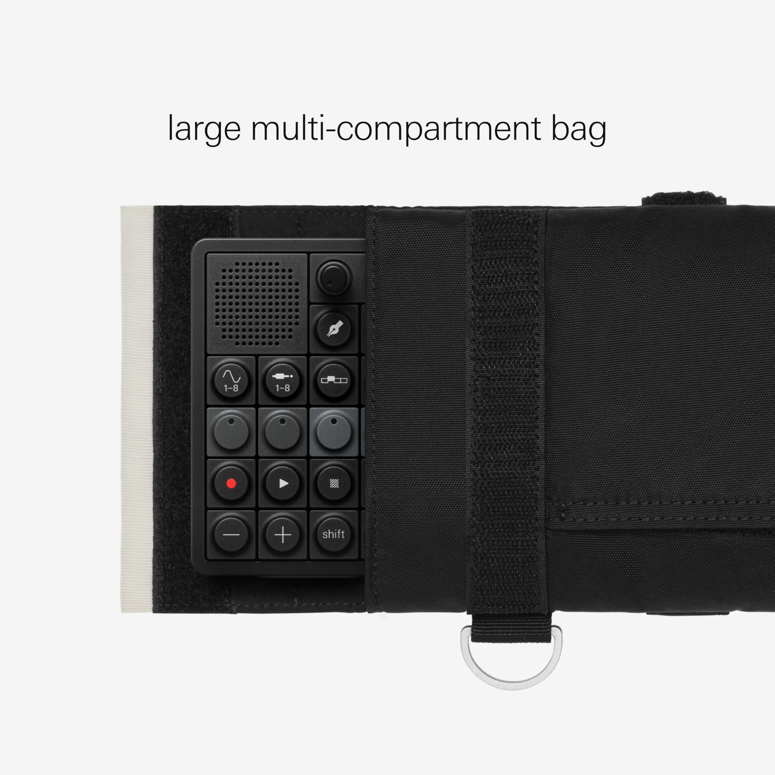 teenage-engineering-op-xy-field-large-bag-black-sac-clavier-nylon image 2