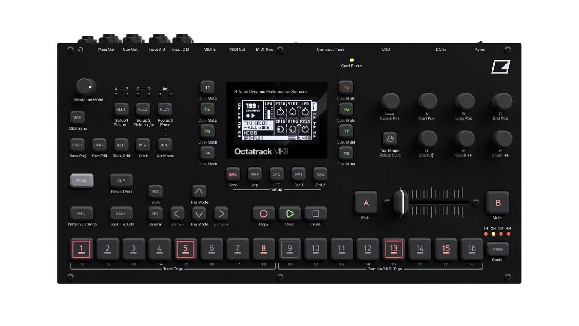 elektron-octatrack-mkii-chantillonneur-s-quenceur-dynamique-8-pistes image 1