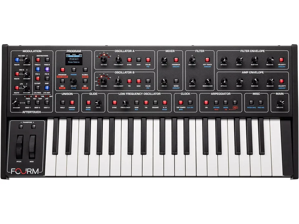 sequential-fourm-synth-tiseur-analogique-compact-4-voix image 1