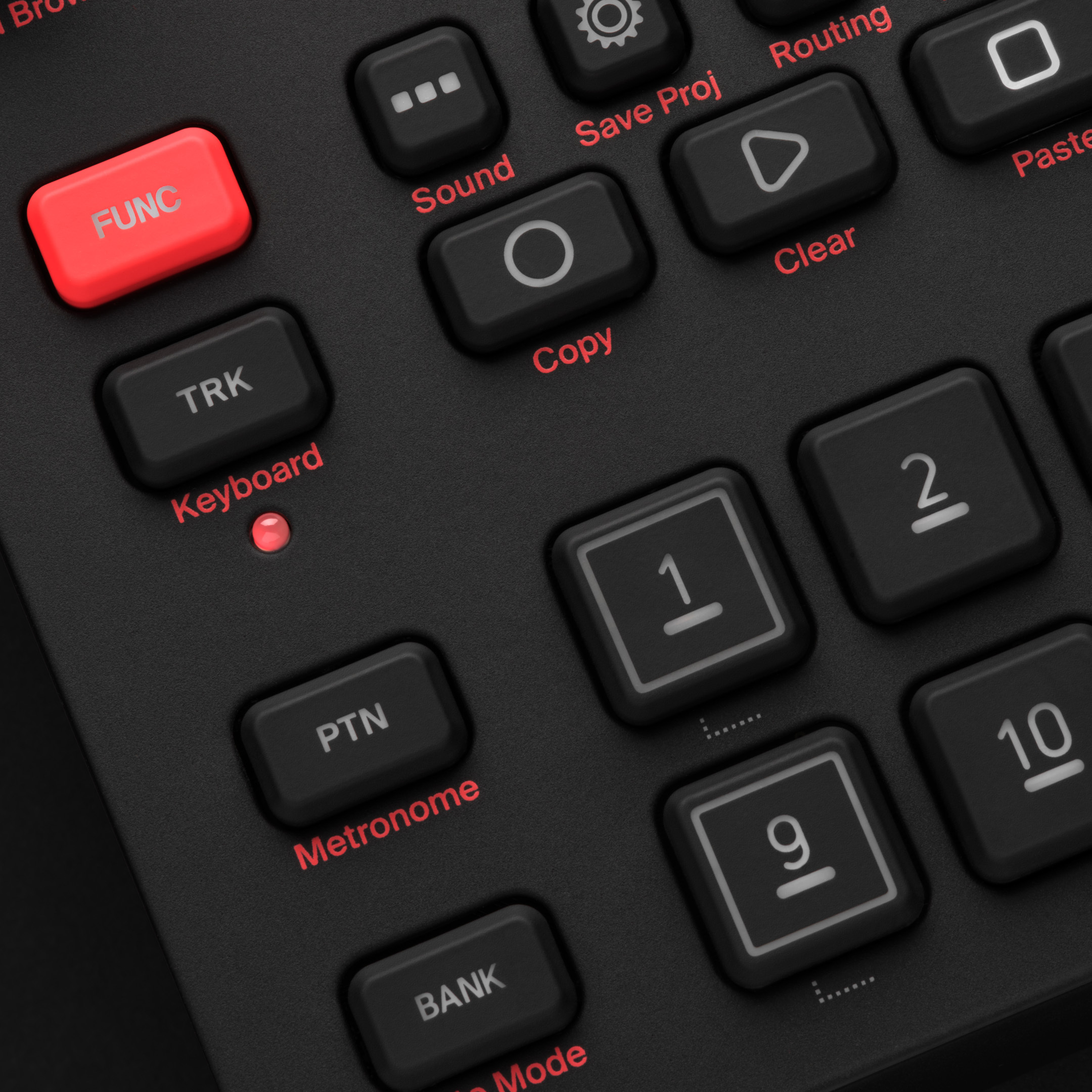 elektron-button-cap-kit-rubber-surface-capuchons-pour-digitakt image 2