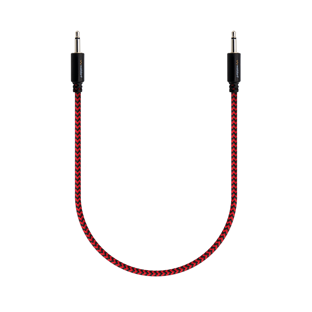 waldorf-music-patchkabel-300mm-mono-3-5mm-lot-de-4-c-bles-patch image 4