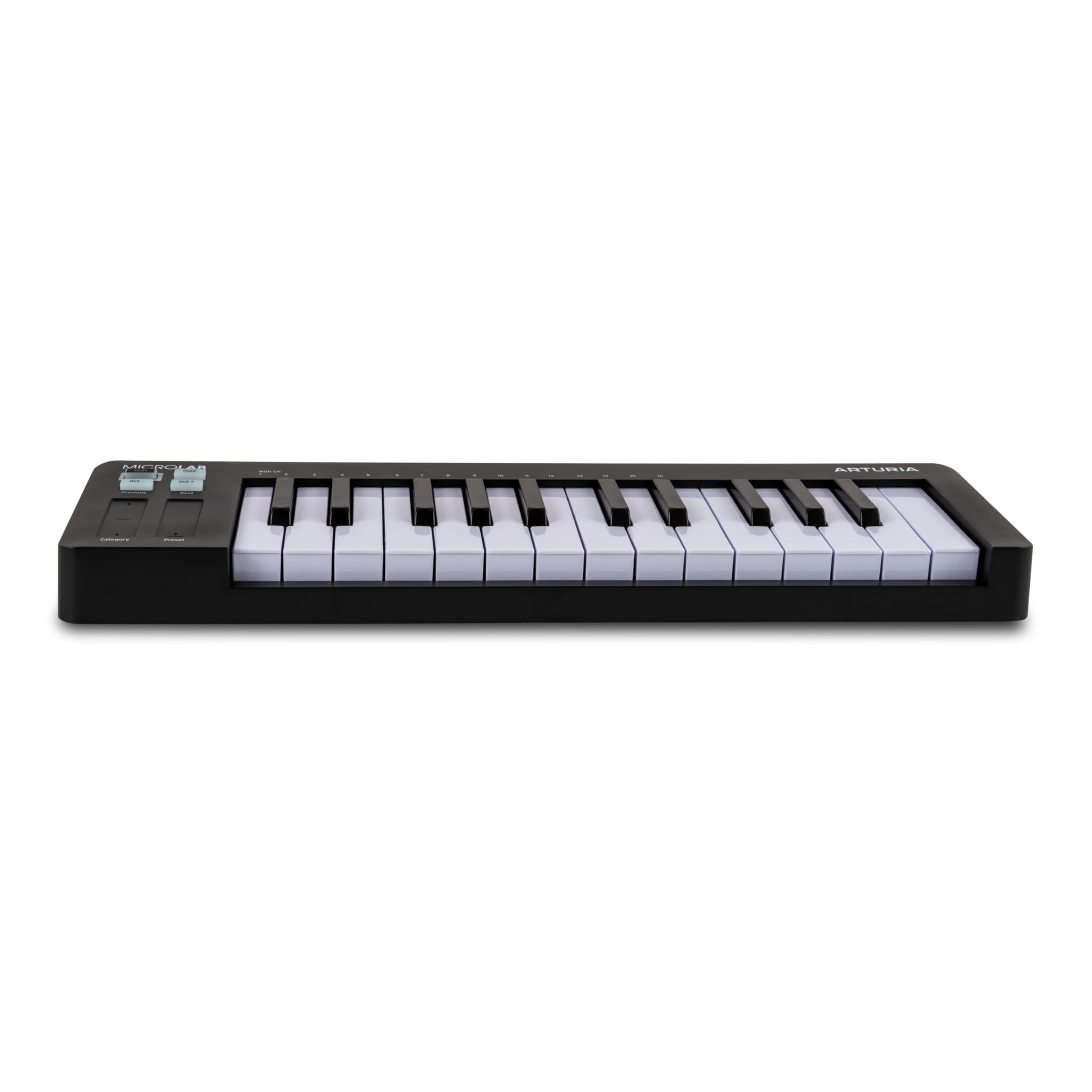 arturia-microlab-mk3-contr-leur-midi-25-touches-noir image 2