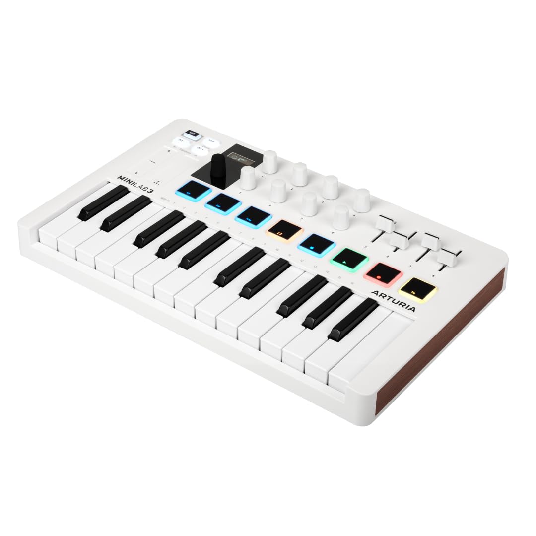arturia-minilab-3-blanc-clavier-midi-25-touches-pads image 2