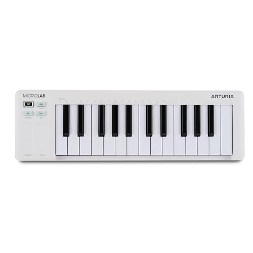 arturia-microlab-mk3-white-clavier-midi-compact-25-touches image 6