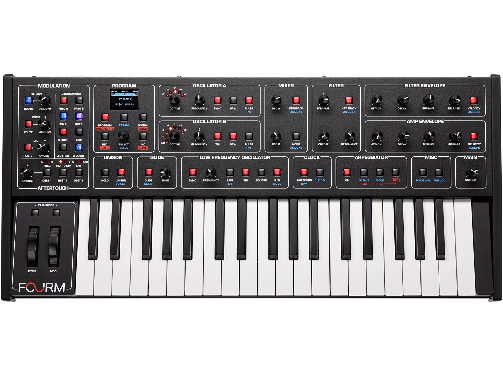 sequential-fourm-synth-tiseur-analogique-compact-4-voix image 1