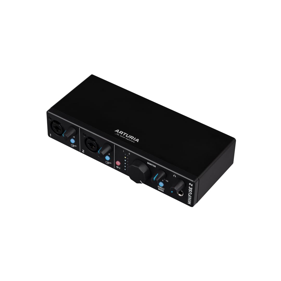 arturia-minifuse-2-black-interface-audio-usb image 1