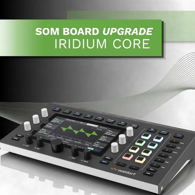 waldorf-music-iridium-core-som-board-upgrade-frais-de-pr-commande image 1