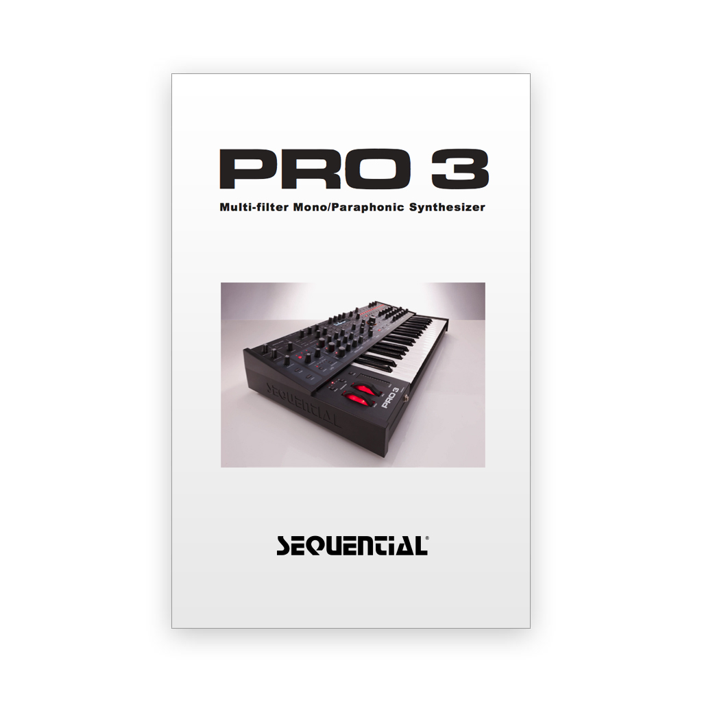 sequential-pro-3-manual-manuel-d-utilisation-officiel image 1
