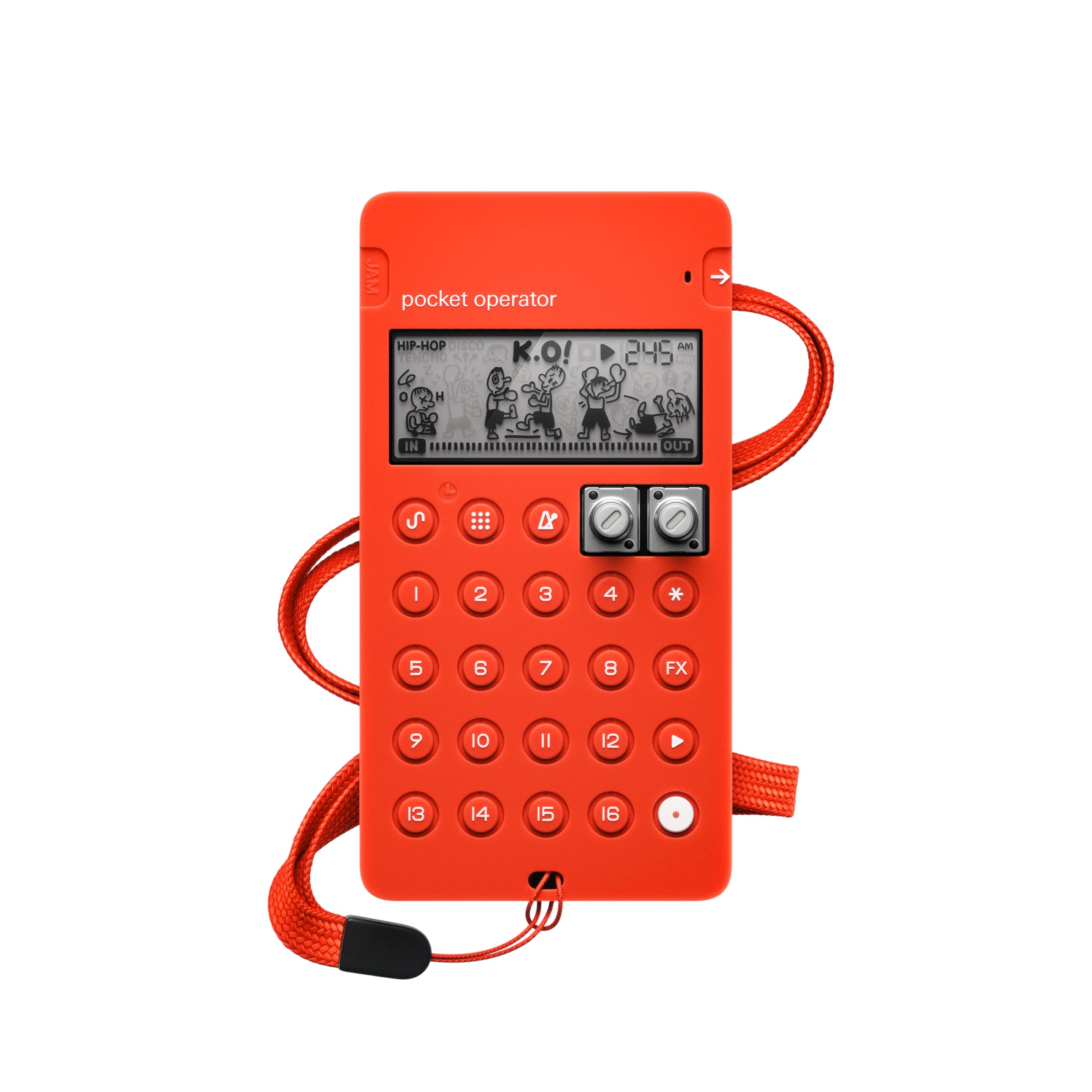 teenage-engineering-ca-x-tui-silicone-universel-pocket-operator-rouge image 1