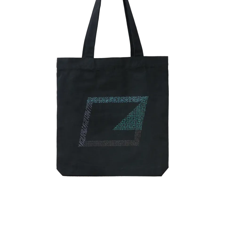 elektron-octatrack-tote-bag-noise-black-sac-en-toile image 1