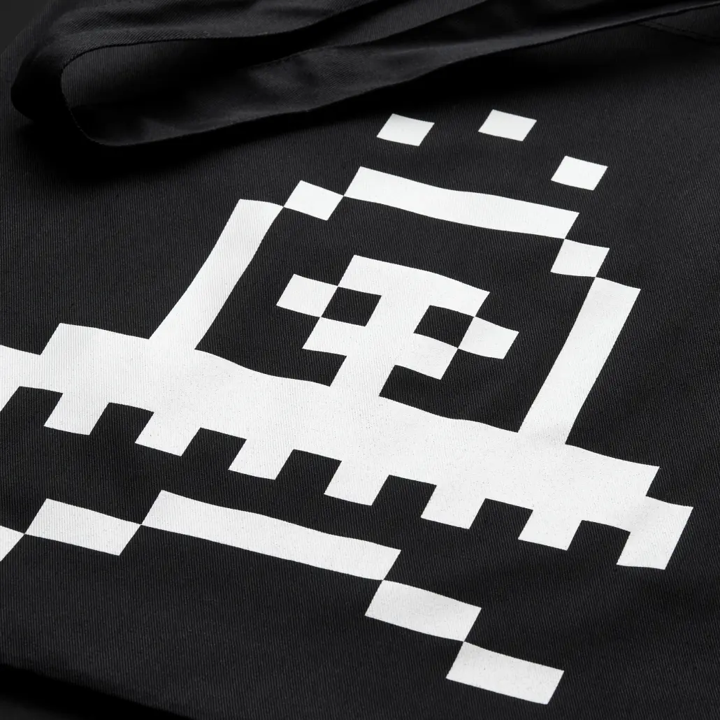 elektron-twill-tote-bag-pixel-icon-sac-en-toile image 2