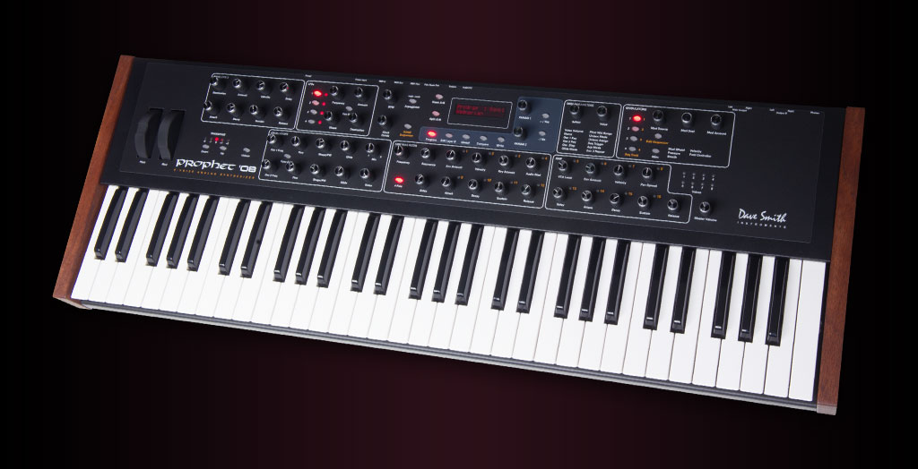 sequential-prophet-08-keyboard-clavier-synth-tiseur-analogique image 2