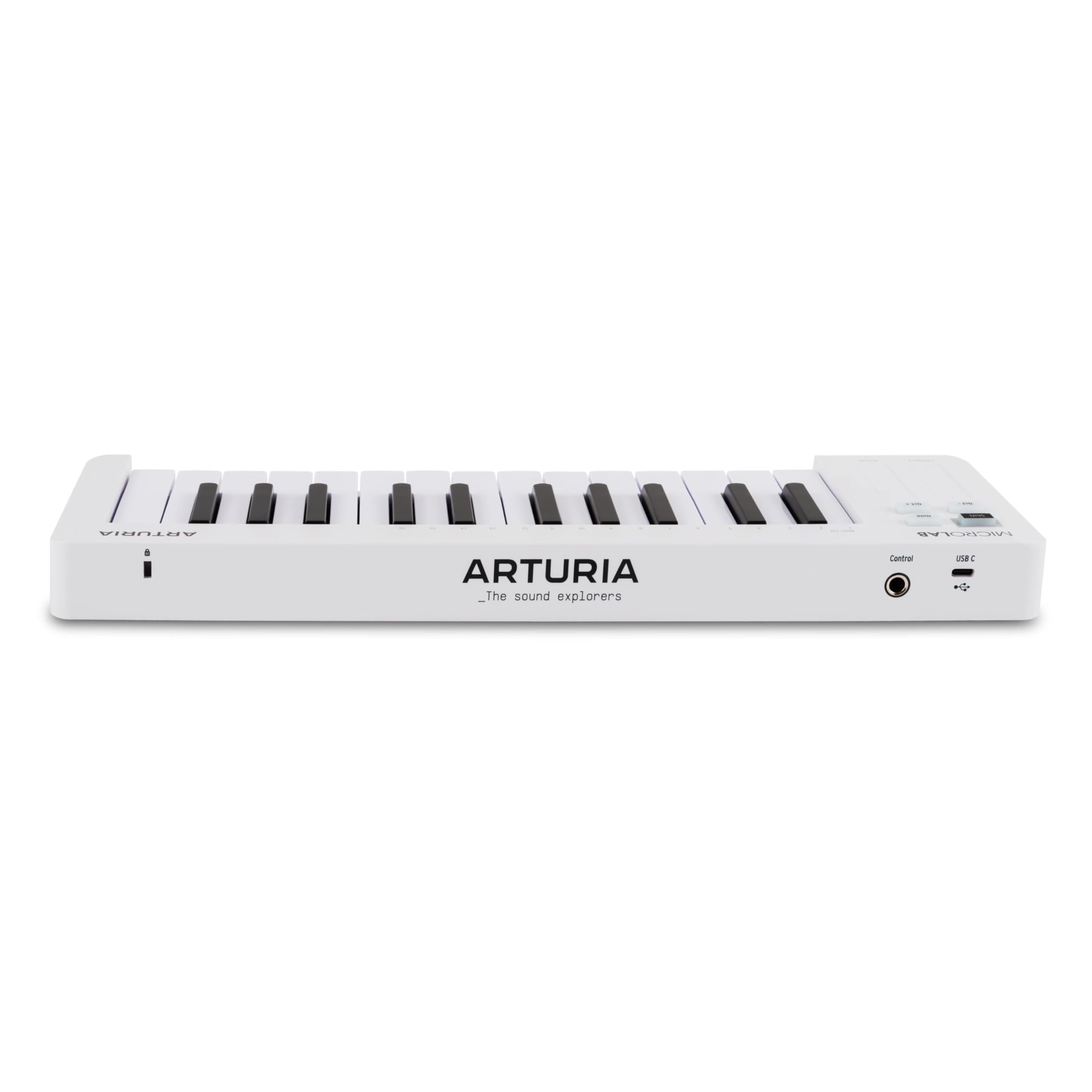 arturia-microlab-mk3-white-clavier-midi-compact-25-touches image 5