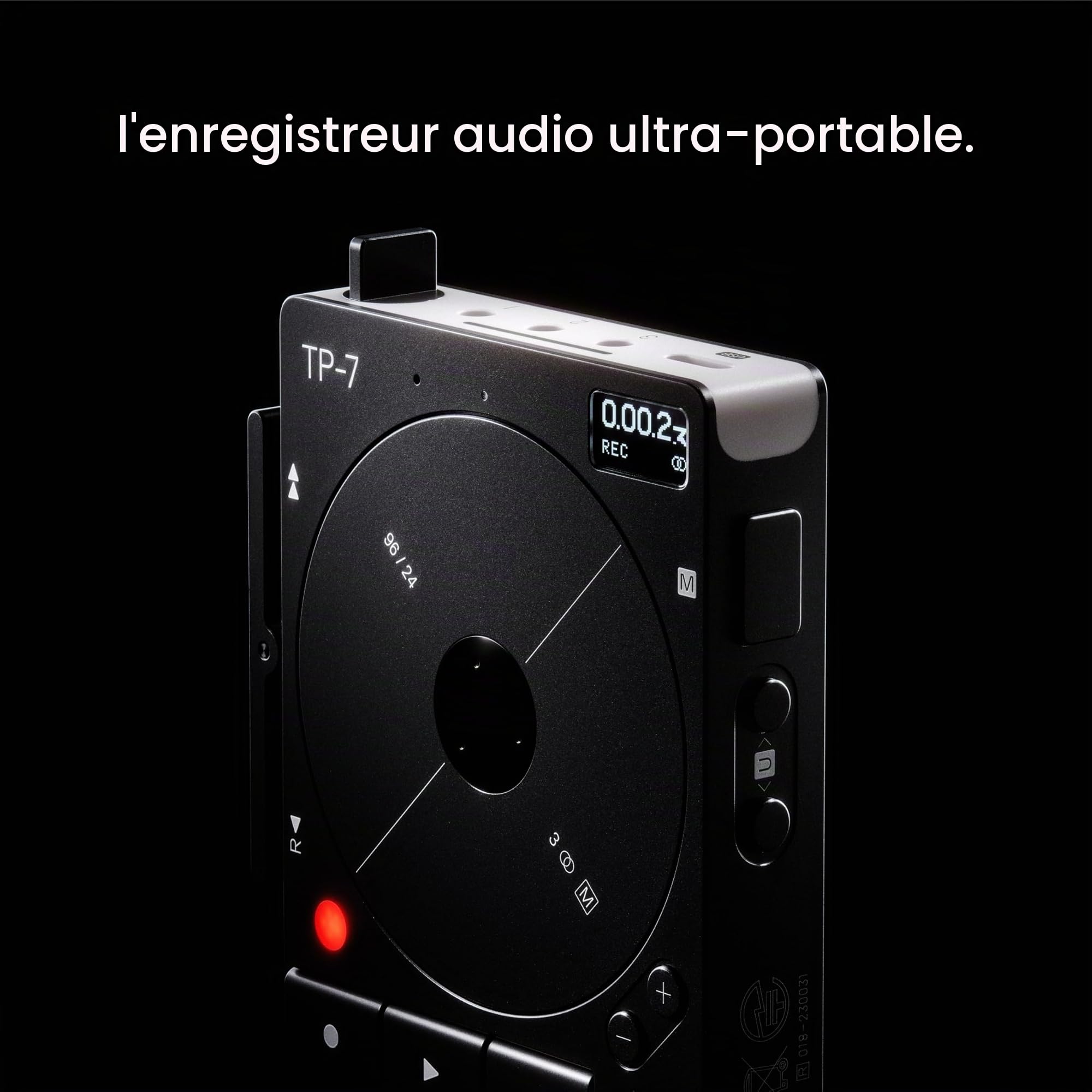 teenage-engineering-tp-7-enregistreur-audio-portable-noir-128-go image 3