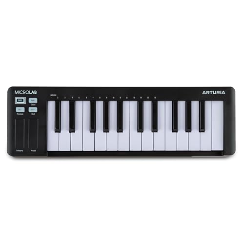 arturia-microlab-mk3-contr-leur-midi-25-touches-noir image 6