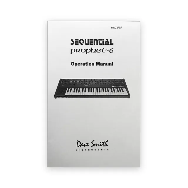 sequential-prophet-6-manuel-d-utilisation-original image 1