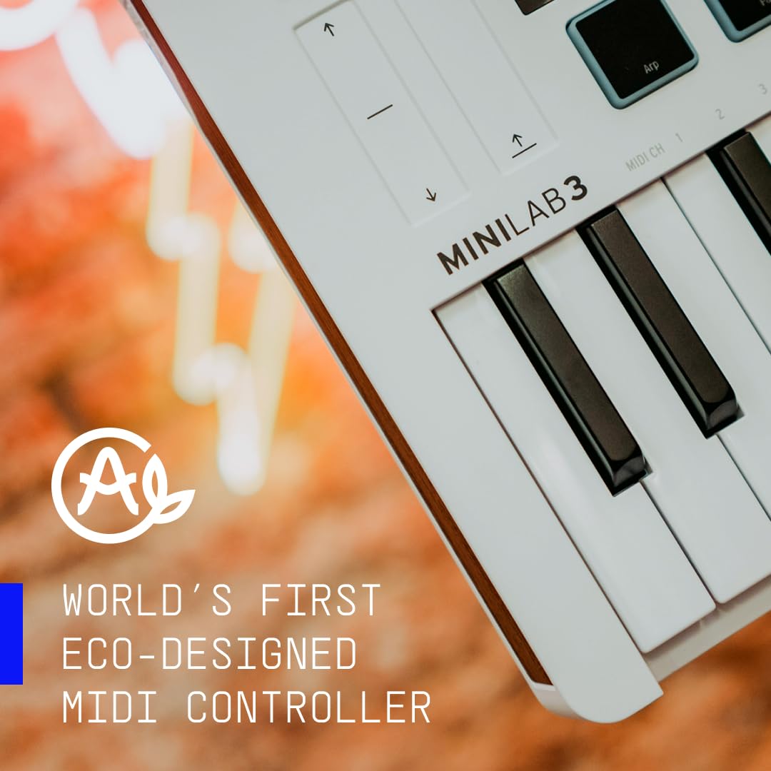 arturia-minilab-3-blanc-clavier-midi-25-touches-pads image 7