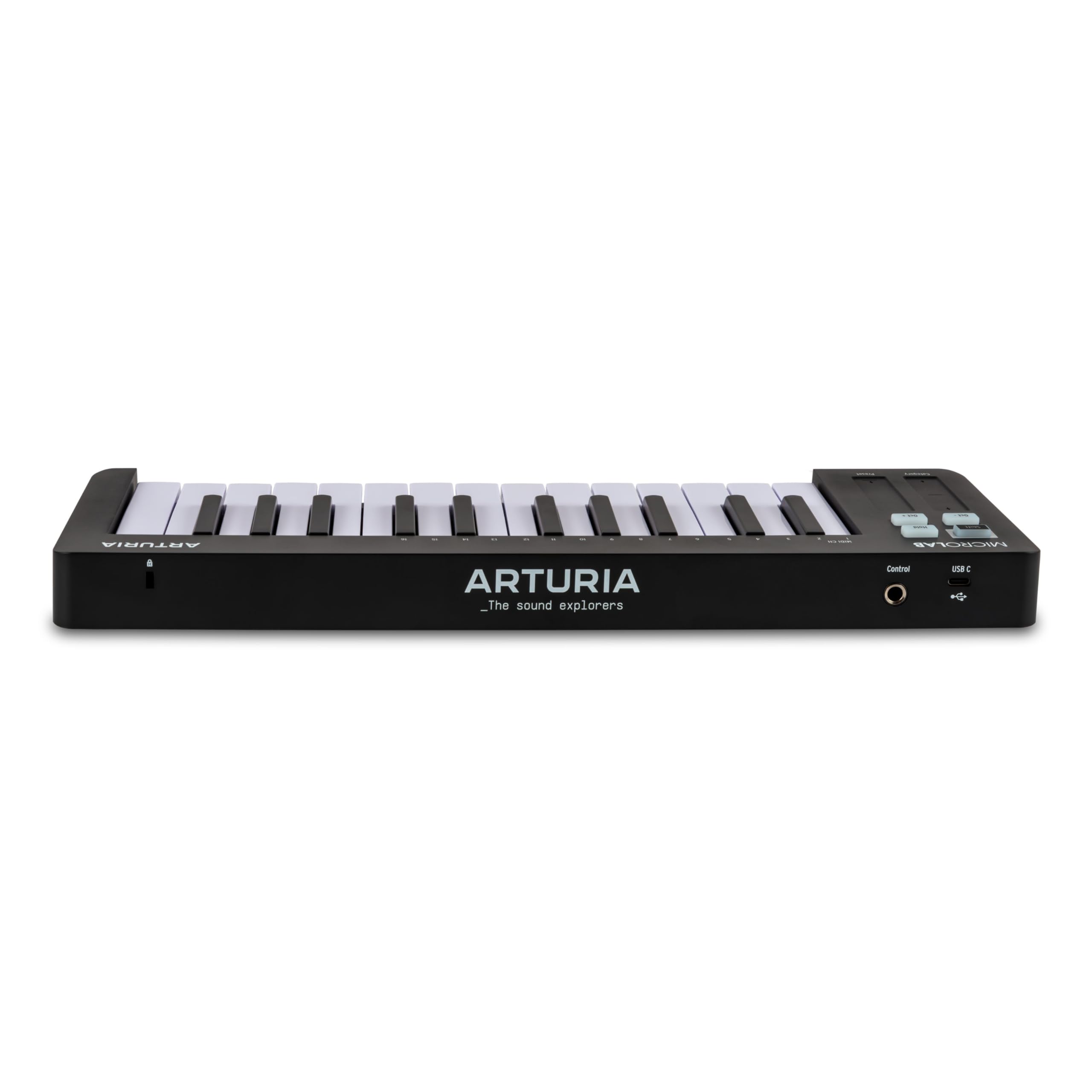 arturia-microlab-mk3-contr-leur-midi-25-touches-noir image 5