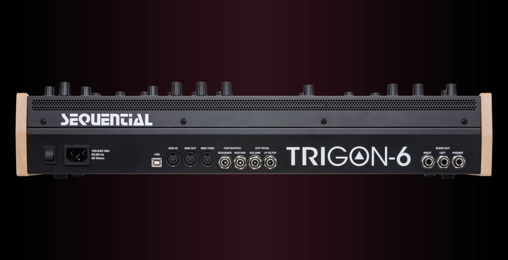 sequential-trigon-6-desktop-module-synth-tiseur-analogique image 6