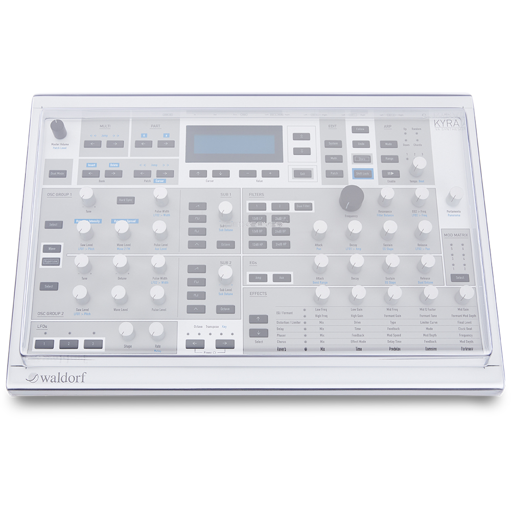 waldorf-music-decksaver-cover-pour-iridium-m-et-kyra-couvercle-de-protection image 4