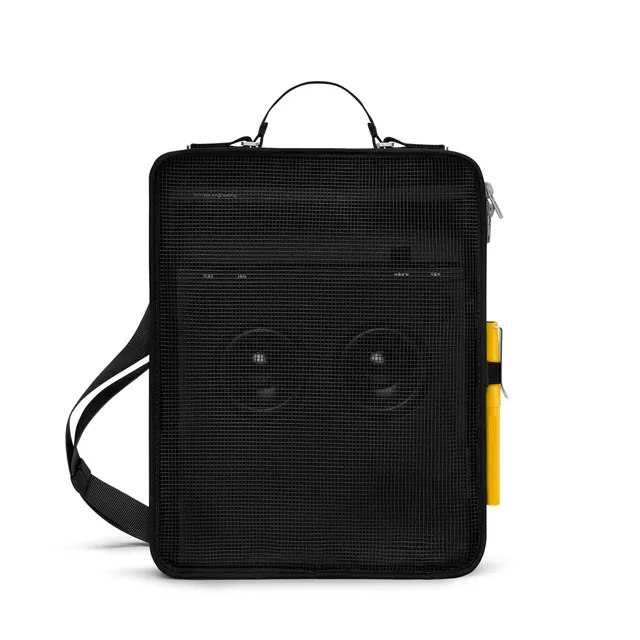 teenage-engineering-sac-mesh-nylon-noir-pour-ob-4-ou-pc-13-pouces image 1