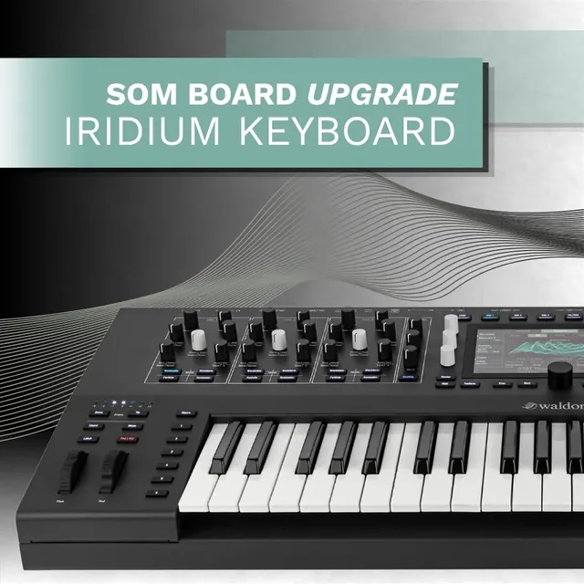waldorf-music-iridium-keyboard-som-board-upgrade-frais-de-pr-commande image 1