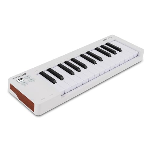 arturia-microlab-mk3-white-clavier-midi-compact-25-touches image 8