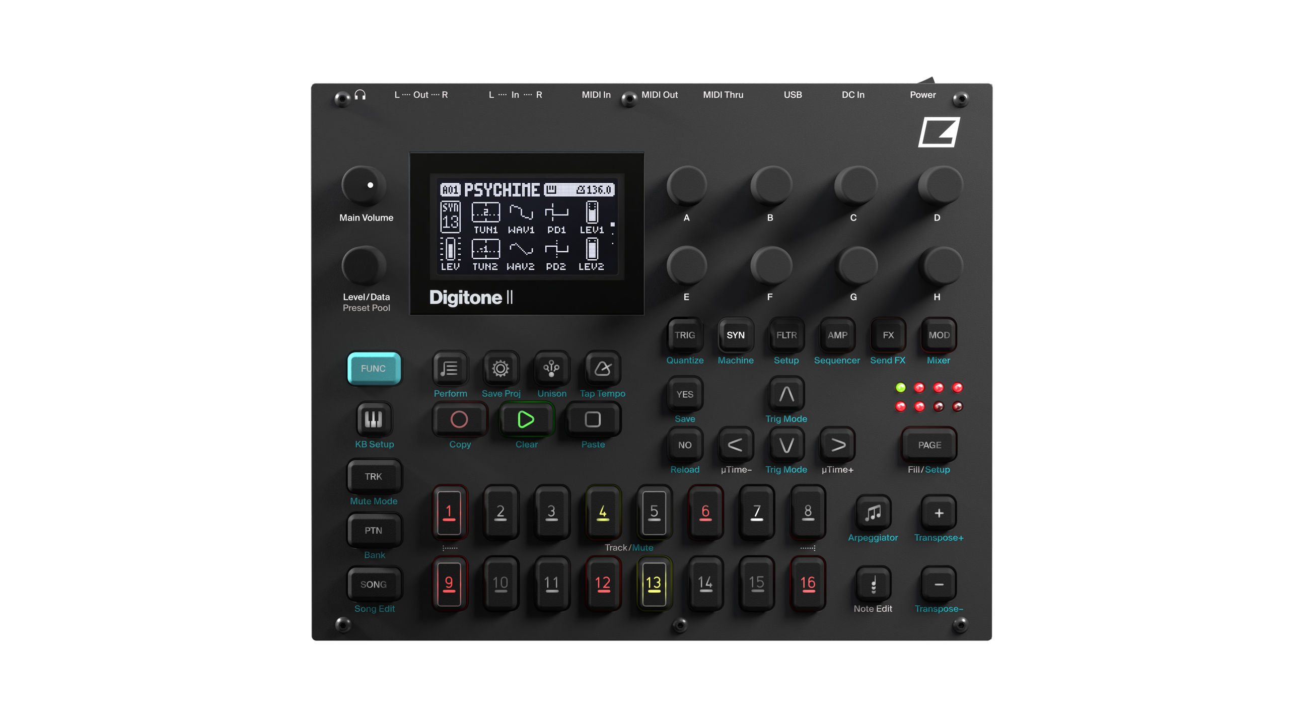 elektron-digitone-ii-synth-tiseur-fm-polyphonique image 1