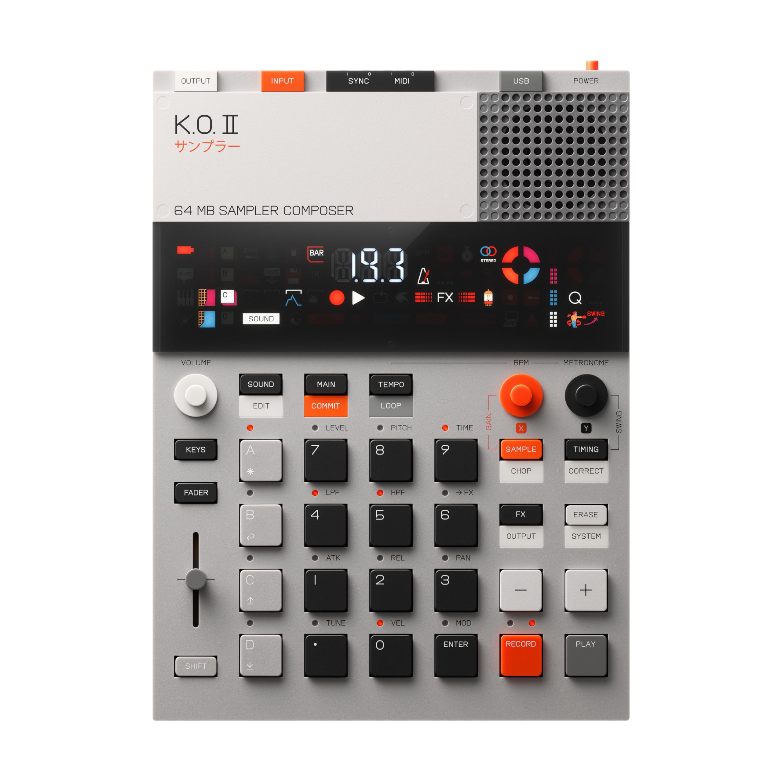 teenage-engineering-ep-133-k-o-ii-sampler-bo-te-rythmes-et-s-quenceur image 1
