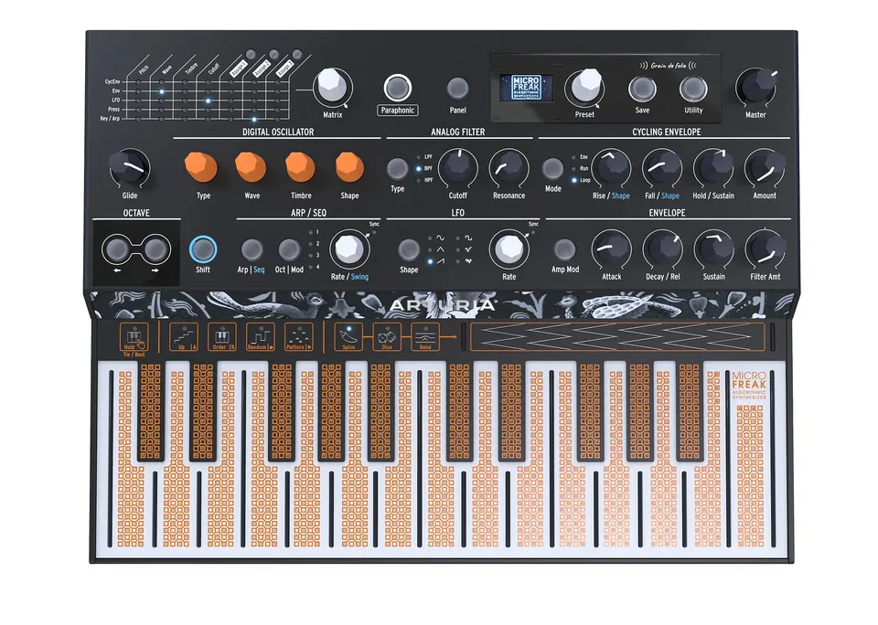 arturia-microfreak-synth-tiseur-hybride-paraphonique-25-touches image 1