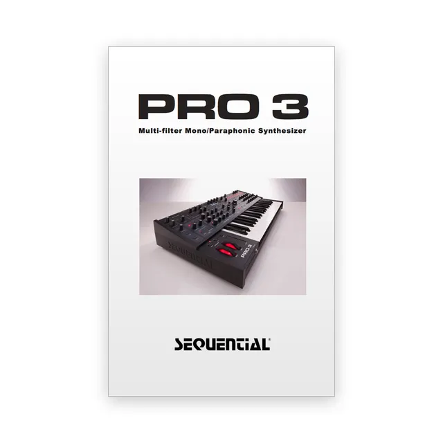 sequential-pro-3-manual-manuel-d-utilisation-officiel image 1