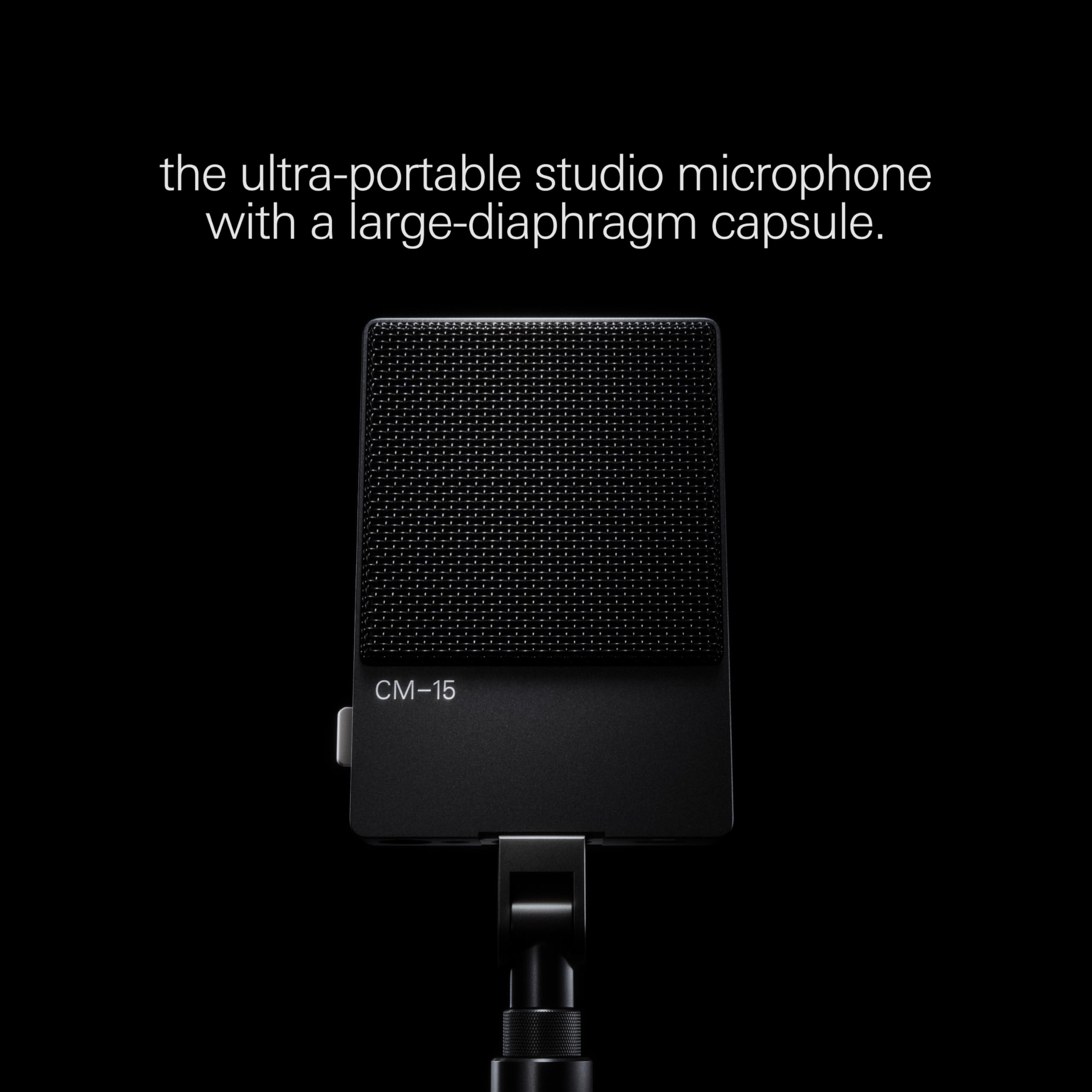 teenage-engineering-cm-15-noir-microphone-de-studio-portable-condensateur image 8
