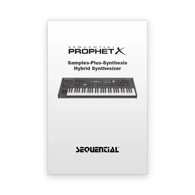 sequential-prophet-x-xl-manuel-d-utilisation-papier image 1