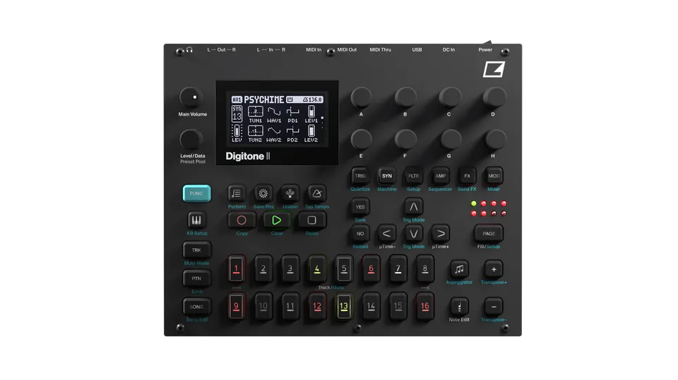 elektron-digitone-ii-synth-tiseur-fm-polyphonique image 1