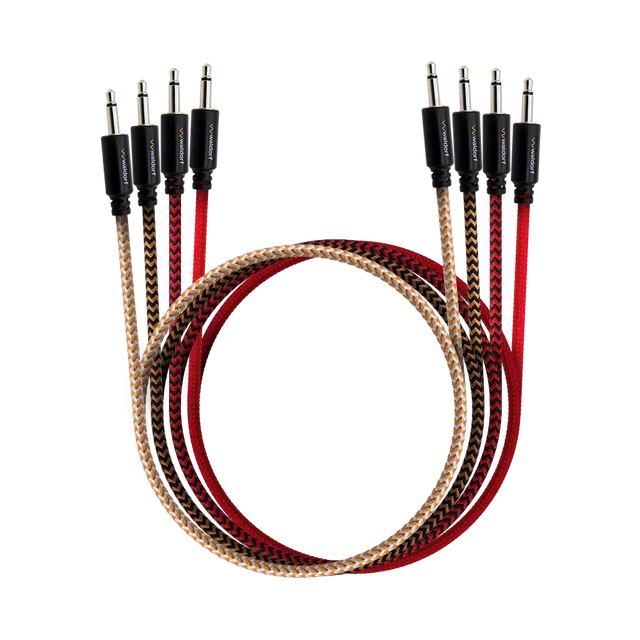 waldorf-music-patch-cables-600-mm-mono-3-5-mm-lot-de-4 image 1