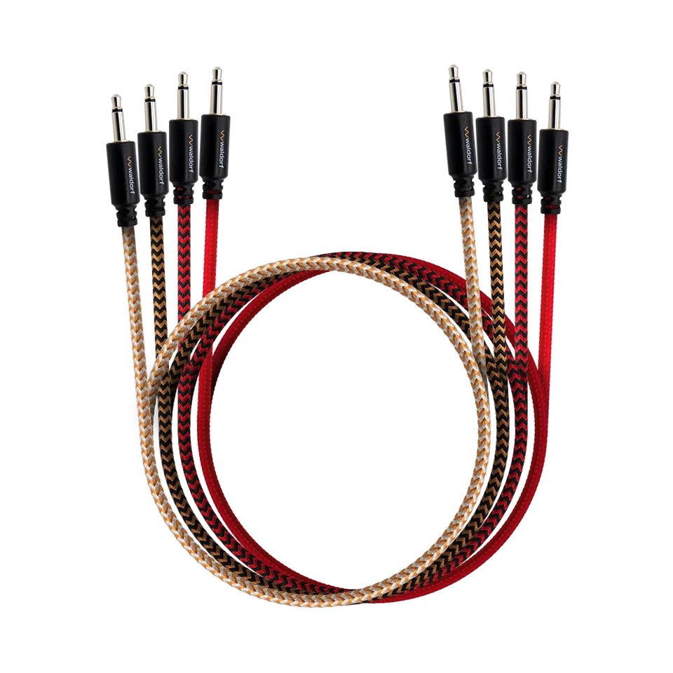 waldorf-music-c-bles-patch-600-mm-mono-3-5-mm-lot-de-4 image 1
