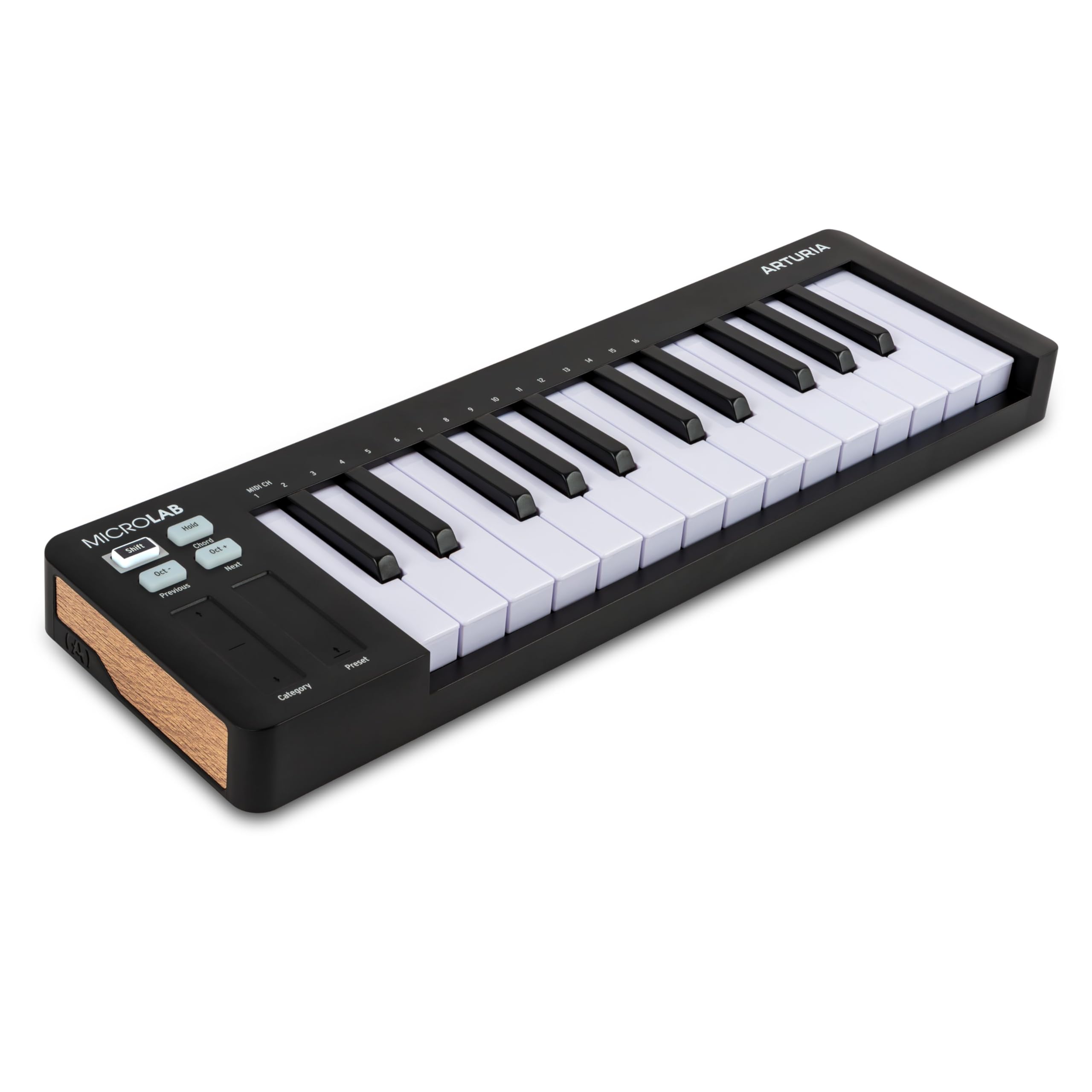 arturia-microlab-mk3-contr-leur-midi-25-touches-noir image 3