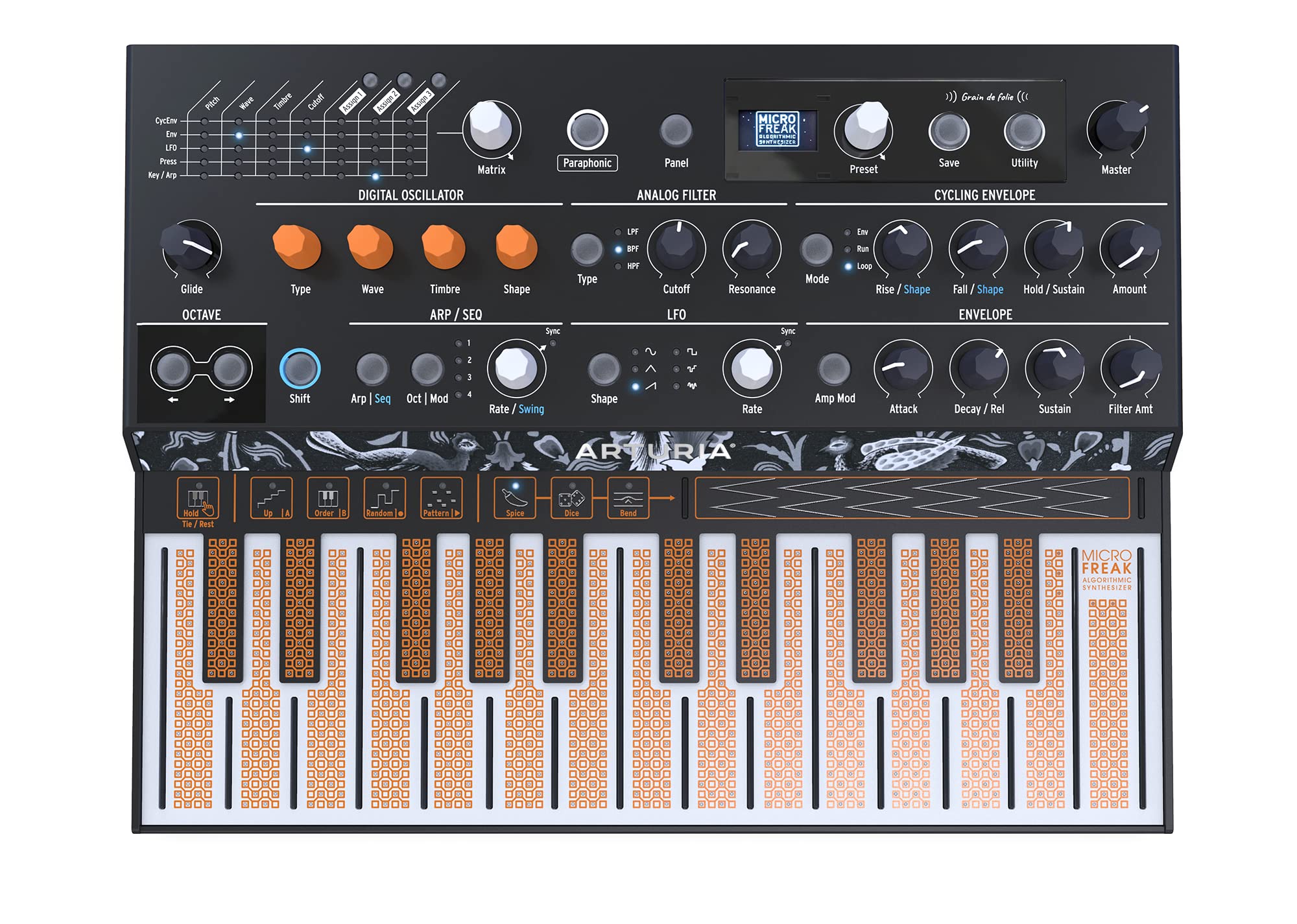 arturia-microfreak-synth-tiseur-hybride-paraphonique-25-touches image 1